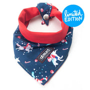 Christmas Fun Dog Bandana: Mystic Santa - Absurd Design