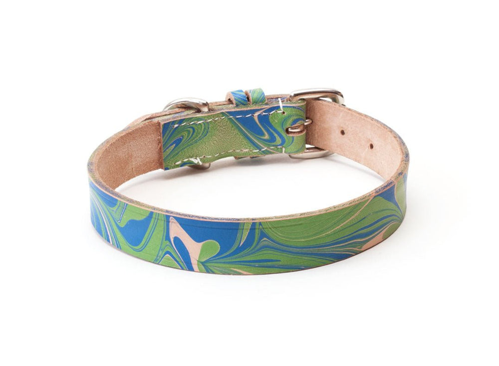 Leather Dog Collar: Nessie - Absurd Design 