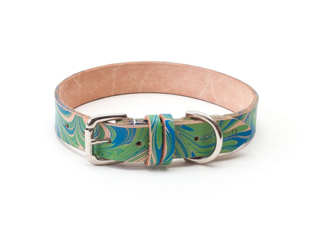 Leather Dog Collar: Nessie - Absurd Design 