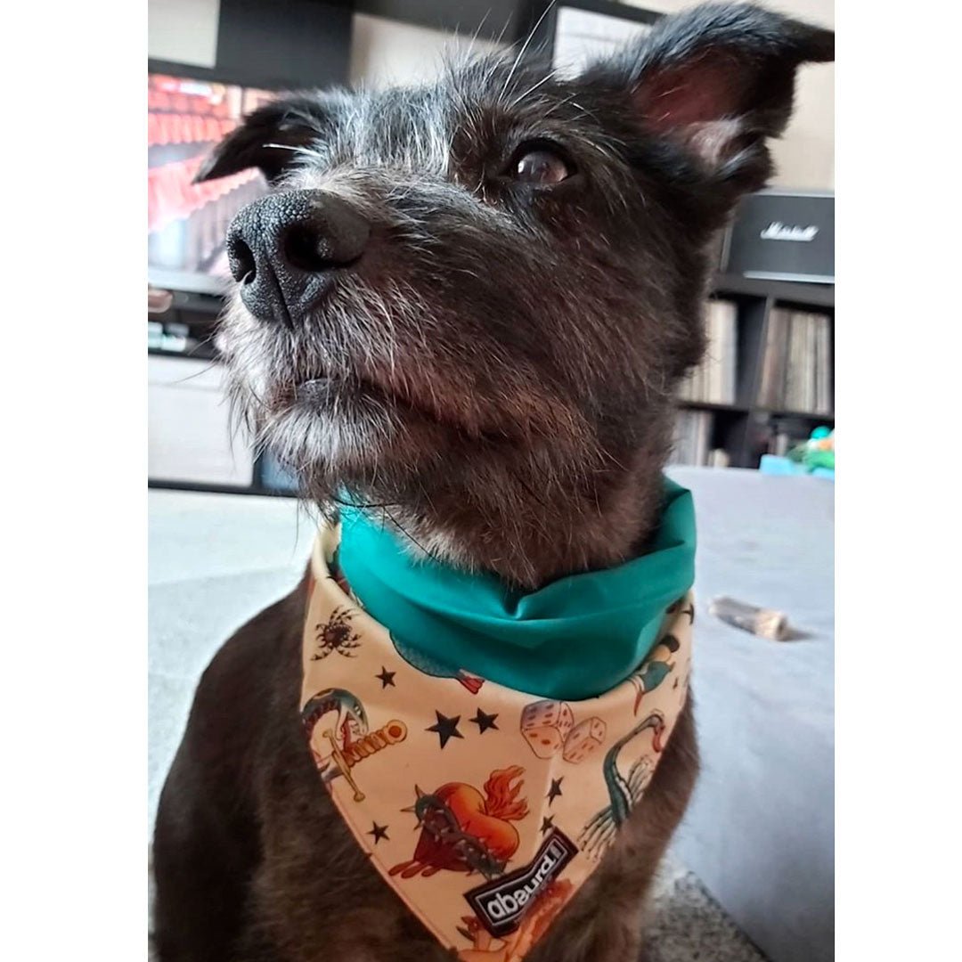 Fun Dog Bandana: Inked - Absurd Design