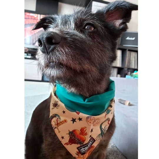 Fun Dog Bandana: Inked - Absurd Design
