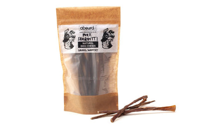 Natural Dog Chews : Pork Spaghetti 100g - Absurd Design