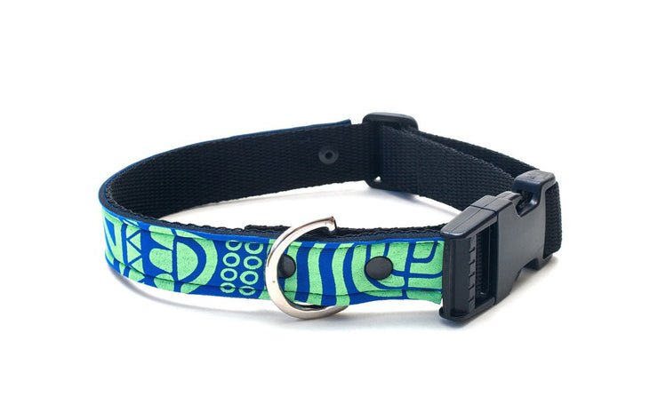 Neoprene Dog Collar: SeaBreeze