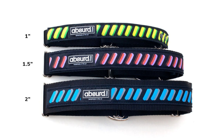 Martingale Collar : 1" Width - Absurd Design