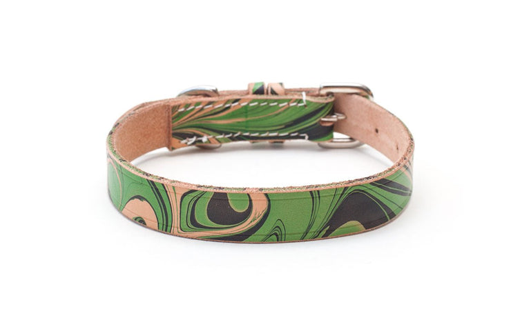 Leather Dog Collar: Sleepyhead - Absurd Design