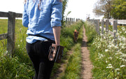 Dog Training Treat Pouch | Dog Walking Bag : Brown - Absurd Design