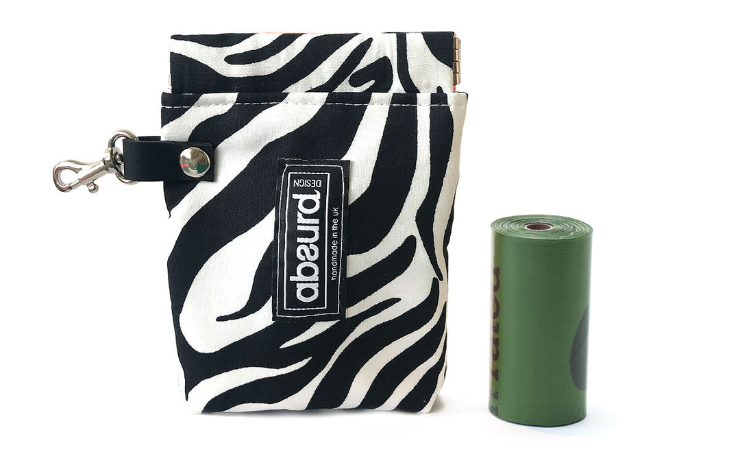 Dog Poop Bag Holder & Dog Treat Bag: Sahara - Absurd Design 